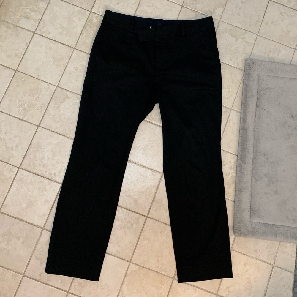Banana Republic black straight leg pants
